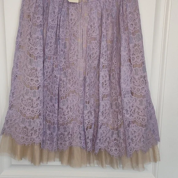 Francesca's Lace Lilac Dress - Picture 8 of 11